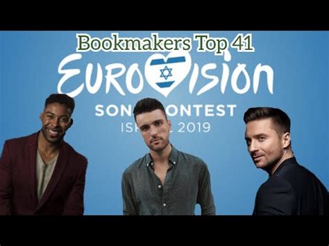 bookmakers eurovision|eurovision 2019 bookmakers.